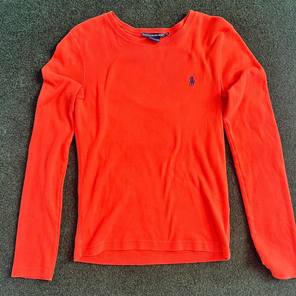 Ralph Lauren Orange Top